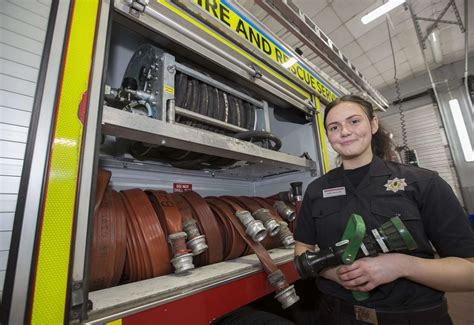Abbie Douglas Becomes Wicks First Female Firefighter