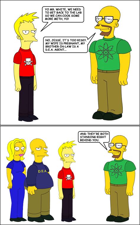 The Simpsons Breaking Bad Humor Ned Flanders Bart Sim