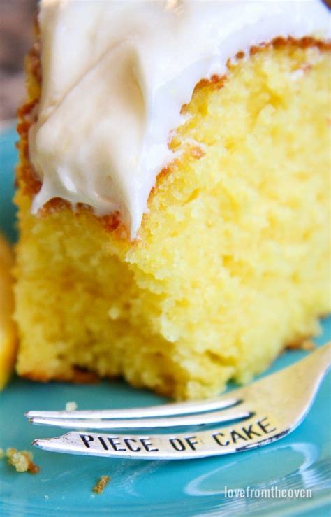 Perfect for summer cakes, cupcakes, cookies. Easy Lemon Bundt Cake With Cream Cheese Frosting | Easy ...