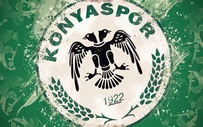 Konyaspor logosunu vektörel formatta indirin. Télécharger fonds d'écran Konyaspor FC, 4k, peinture d'art ...