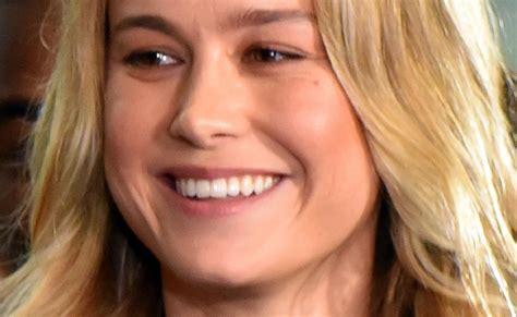 Brie Larson Turns Heads In Ultra Sheer Dress With Bold Red Lips