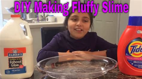 Diy Making Fluffy Slime With Glue And Tide How To Make Slime Elmers