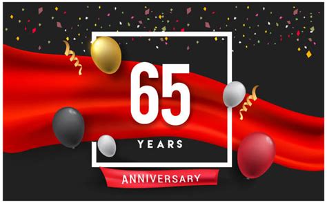 65th Birthday Background Illustrations Royalty Free Vector Graphics