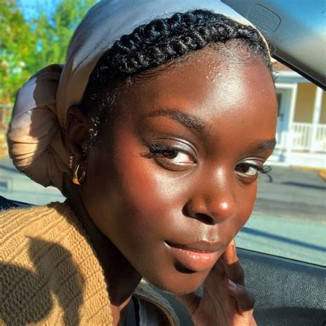 Dark Skin Women On Instagram “powerfluffgirl 🖤 Dswbareface” Dark