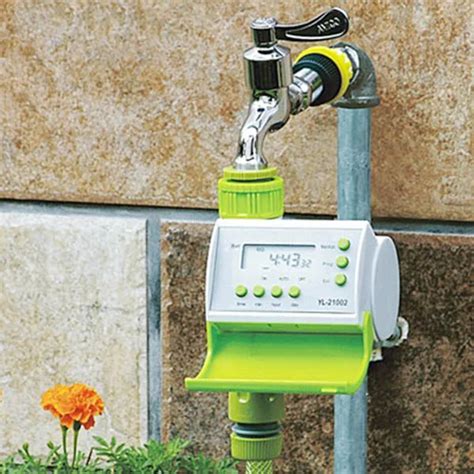 Gardening Automatic LCD Watering Timer Smart Solenoid Valve Irrigation