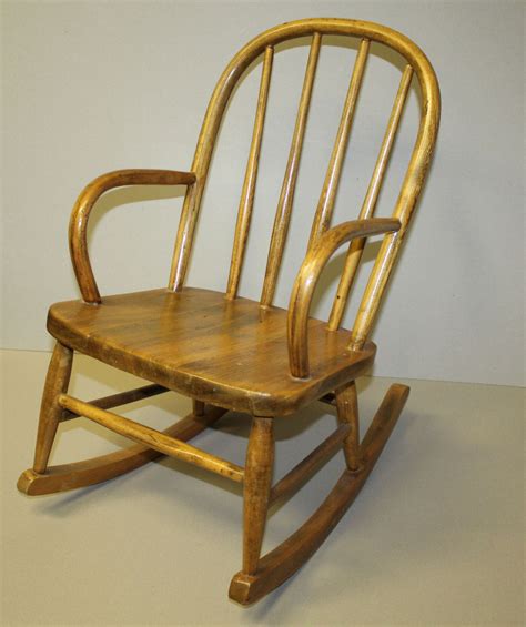 Bargain Johns Antiques Antique Childs Bentwood Rocking Chair