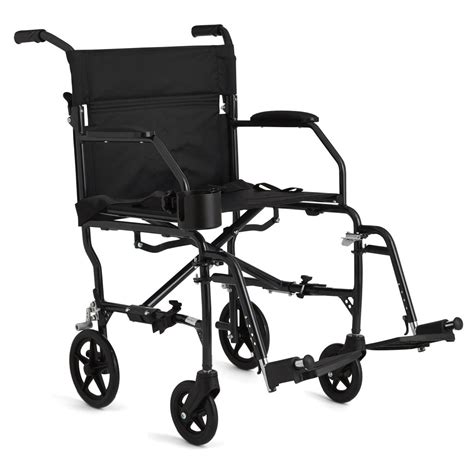 Medline Ultralight Transport Wheelchair 19