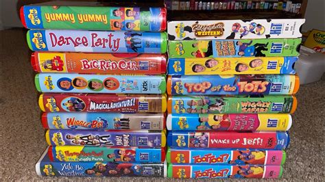 The Wiggles Vhs Lot Of Wiggle Time Wiggly World Hoop Dee Wiggle My XXX Hot Girl