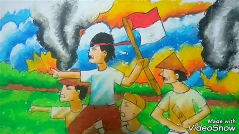 Lukisan Hari Kemerdekaan Indonesia