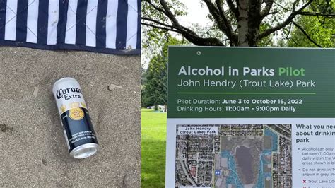 Alcohol Consumption Allowed At Designated Parks In Vancouver This