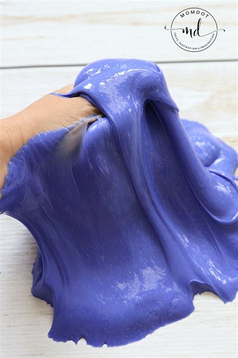 Slime Recipe For Kids Easy Fluffy Not Sticky