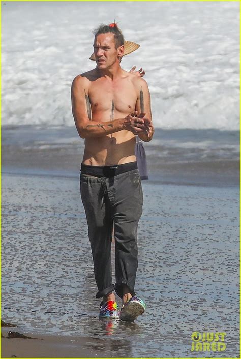 Jonathan Rhys Meyers Goes Shirtless At The Beach In Rare Photos Photo Jonathan Rhys