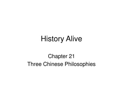 Ppt History Alive Powerpoint Presentation Free Download Id1293974