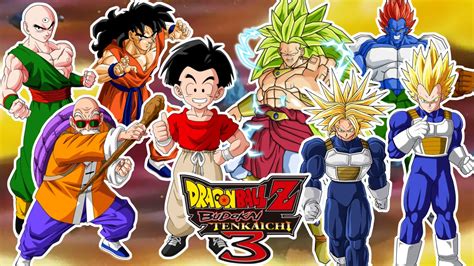 Click here to get to the wiki! Dragon Ball Z Budokai Tenkaichi 3 : HUMANOS VS MUSCULOSOS ! TENSHINHAN VENCE A BROLY SSJ3 ...