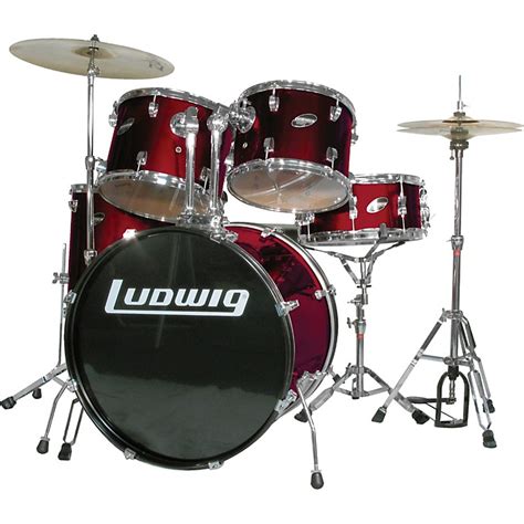 Ludwig Accent Combo 5 Piece Drum Set Music123