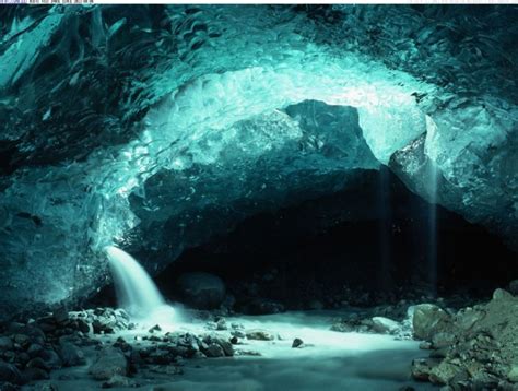 Amazing Waterfall Cave Photo