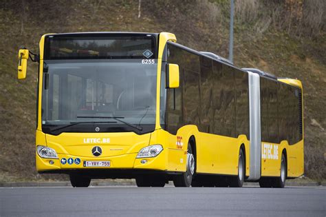 Gelenkbusse Im Gelben Trikot Mercedes Benz Liefert Citaro G Hybrid