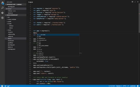 Javascript Intellisense In Visual Studio Code Stack Overflow