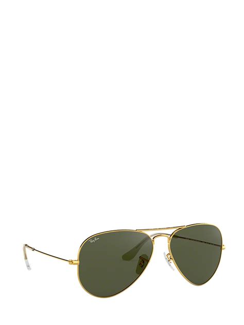 Ray Ban Aviator Classic Sunglasses In Gold Metallic Lyst
