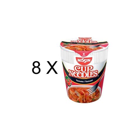 Nissin Cup Noodles Tomate 8x 65g Becher