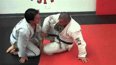Triangle From Guard Brazilian Jiu Jitsu Technique Youtube