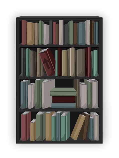 Free Bookshelf Cliparts, Download Free Bookshelf Cliparts ...