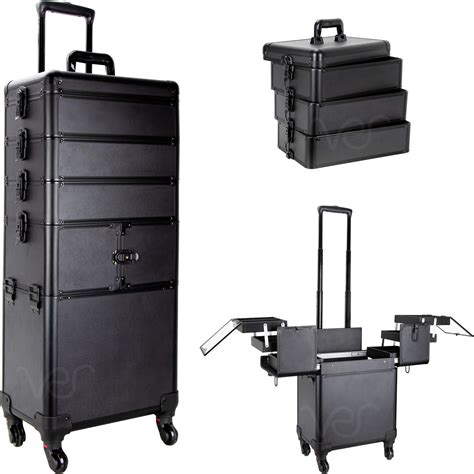 Buy Makeup Rolling Case 4 In 1 Professional Organizer I3364 Aluminum 3