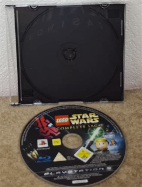 Lego Star Wars The Complete Saga Sony Playstation 3 Ps3 Game Disc On