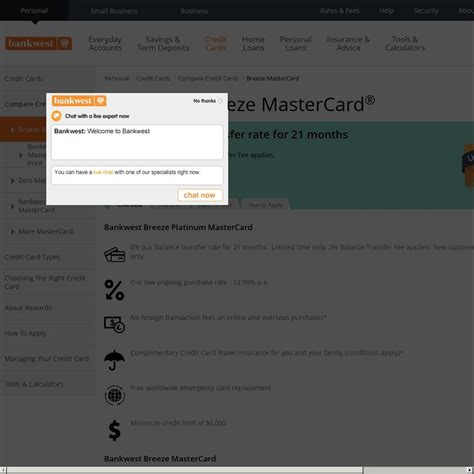 Maybe you would like to learn more about one of these? BankWest MasterCard - 21 Months Interest Free on Balance Transfers + 2% BT Fee, $59/ $99 Annual ...