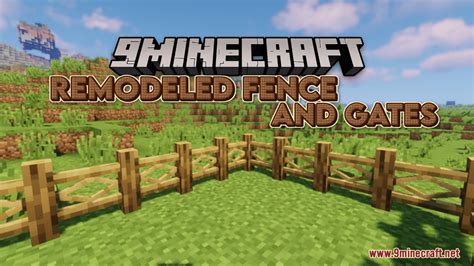 Remodeled Fence And Gates Resource Pack 1191 119 Texture Pack