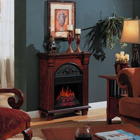 Contemporary Free Standing Gas Fireplace