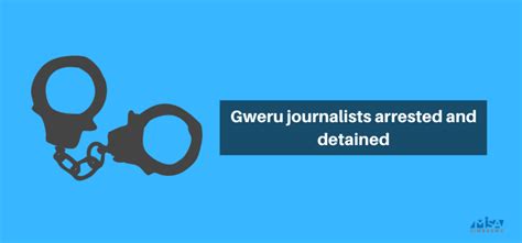 Gweru Journalist Arrested And Detained Misa Zimbabwe