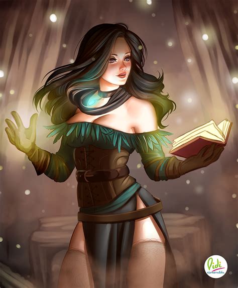 Yennefer Of Vengerberg The Witcher And More Drawn By Didi Esmeralda