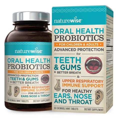 Naturewise Oral Health Chewable Probiotics Supports Healthy Teeth