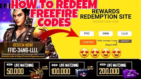 Event duration is 25 october 2020 to 7th november 2020. How To Redeem Free Fire Codes || Garena Free Fire Codes ...