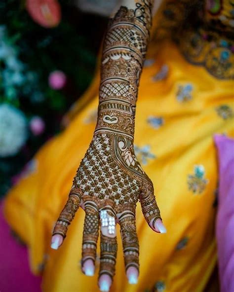 Wedbook On Instagram An Intricate Back Hand Mehendi Design So Brides