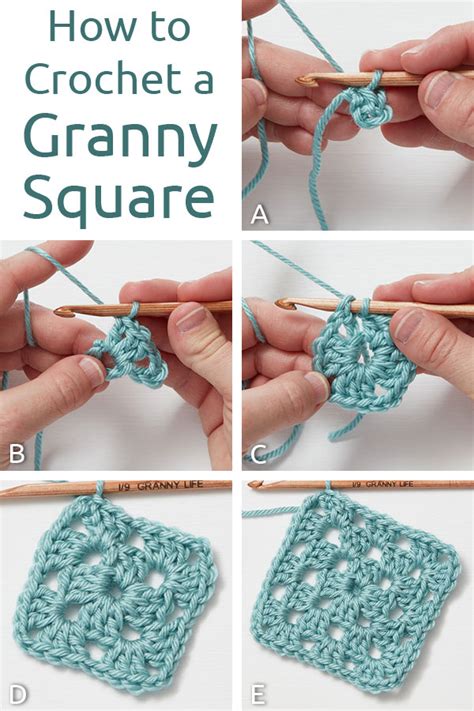 How To Crochet A Granny Square Interweave