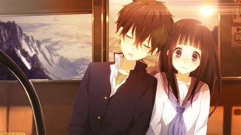 Cute Of Anime Couple Wallpapers Wallpaper Cave