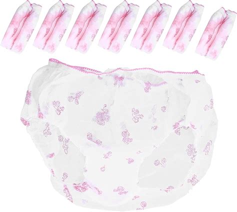Women Panties Portable Breathable 8pcs Disposable Underwear For Travel