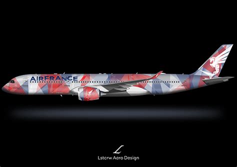Air France A350 Special Liveries Behance