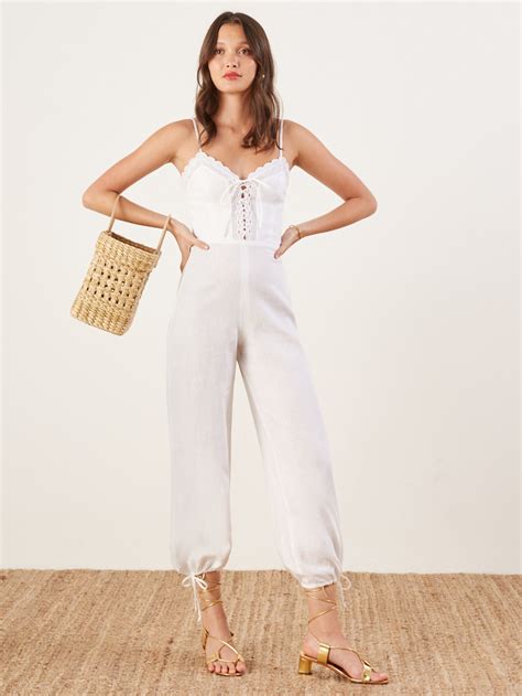 The 20 Chicest Linen Jumpsuits Of The Summer Who What Wear Uk