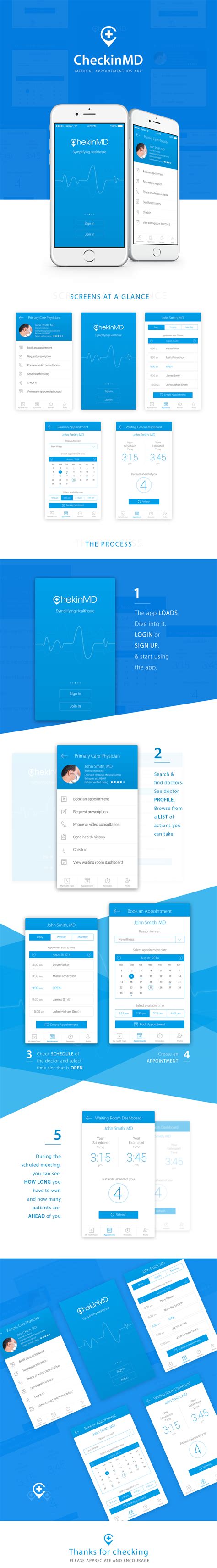 Appointment schedulers are business tools that allow clients to book, reschedule, and cancel appointments through a web interface. Healthcare/Medical Appointment App on Behance