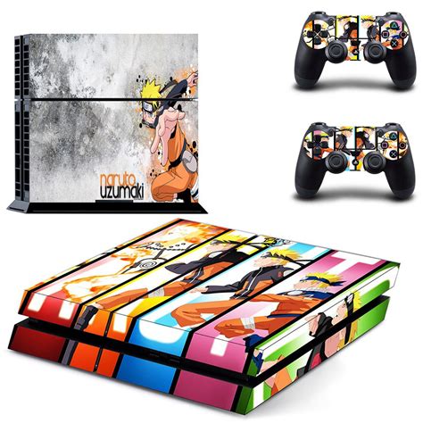 Naruto Uzumaki Ps4 Skin Decal For Console And Controllers