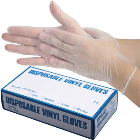 Disposable Vinyl Gloves Box Pcs Smart Buy