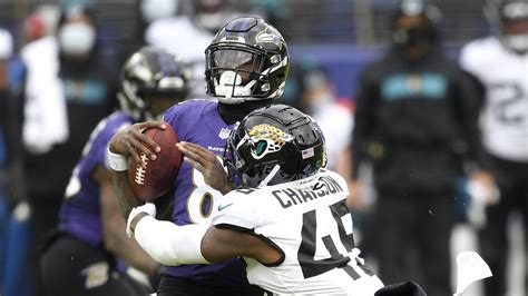 Jaguars Vs Ravens Holding Lamar Jacksons Running Wasnt Much Help