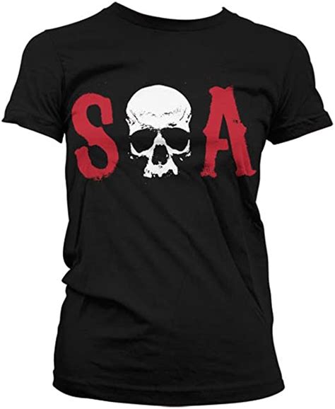 Sons Of Anarchy Officially Licensed Merchandise S O A Women T Shirt