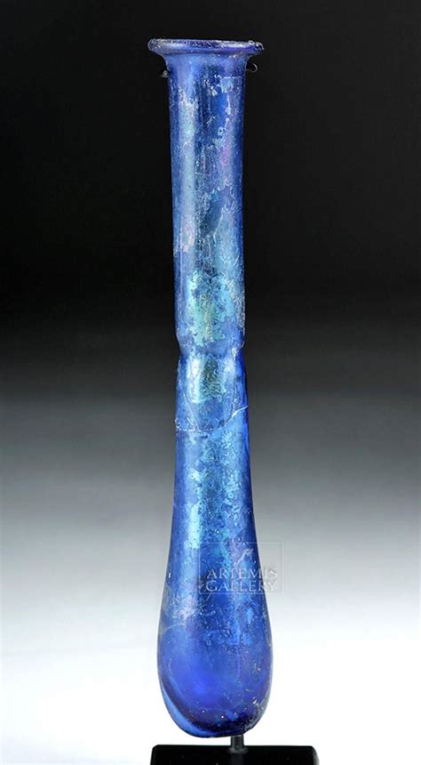 Unique Cobalt Blue Glass Vase History