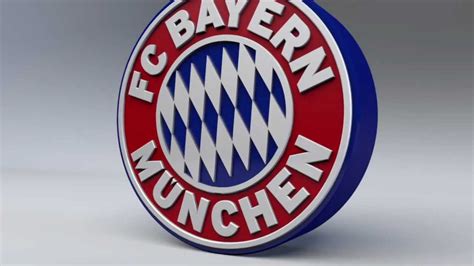 What lewandowski, müller, neuer & co. FC Bayern München 3D Logo Animation HD - YouTube