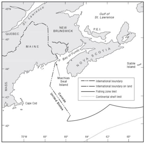 Canada Territorial Waters Map Archives Iilss International Institute
