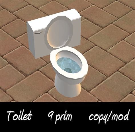 Second Life Marketplace Toilet